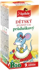 Čaj dětský BIO průduškový 20x1.5g APOTHE