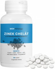 MOVit Zinek Chelat 15 mg tbl.90