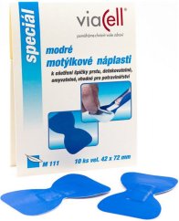 VIACELL M111 nápl.modrá motýlková 10ks