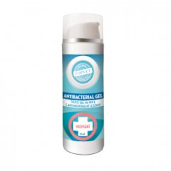 GREEN IDEA Čisticí gel na ruce s antimikrobiální složkou - Hedvábí 50 ml