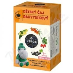 LEROS Dětský čaj Rakytníkový 20x2g