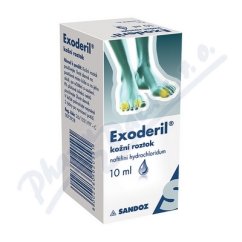 Exoderil sol.1x10ml/100mg
