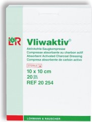 Komprese Vliwaktiv Ag 10x10cm ster.10ks