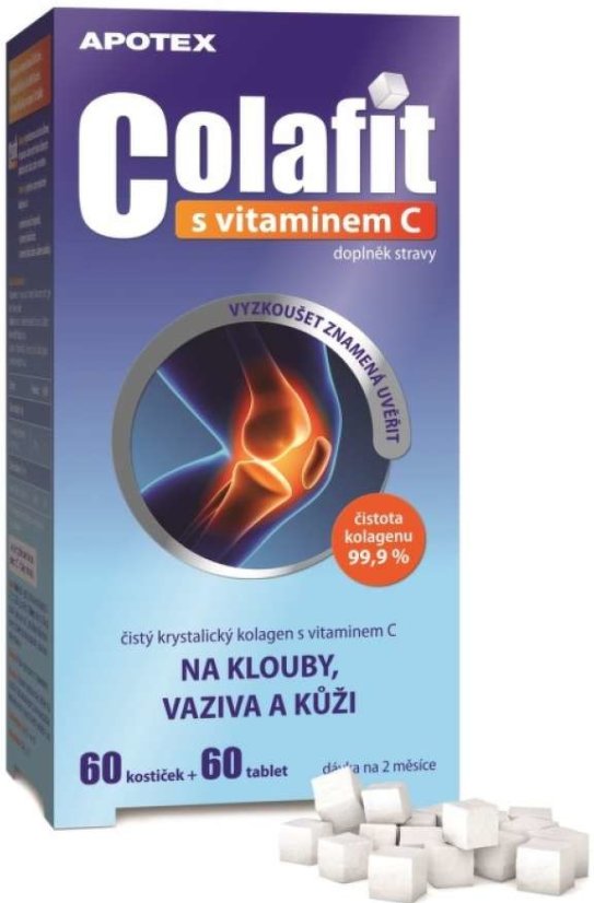 COLAFIT s Vitamínem C 60+60 kostek