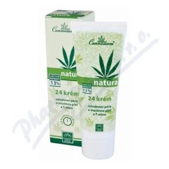 Cannaderm Natura 24 krém mastná pleť 75g