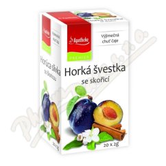 Čaj Horká švestka+skořice 20x2g APOTHEKE