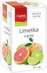 Čaj Limetka a grep 20x2g APOTHEKE