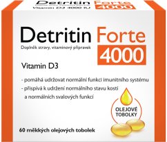 Detritin Forte Vitamin D3 4000 IU 60