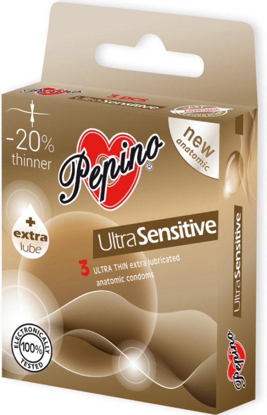 Prezervativ-kondom Pepino Ultra Sens.3ks