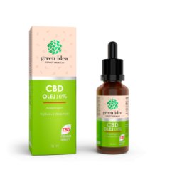 GREEN IDEA CBD olej 10 %
