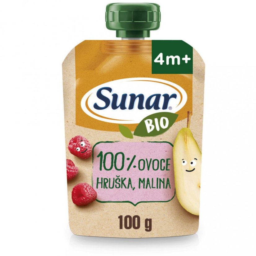 Sunar BIO kapsicka Hruska malina 100g