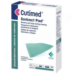 Cutimed Sorb.Swab ant.k.10x100cm 7269310