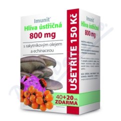 Hlíva ústř.800mg s rakyt,echin.Imun40+20