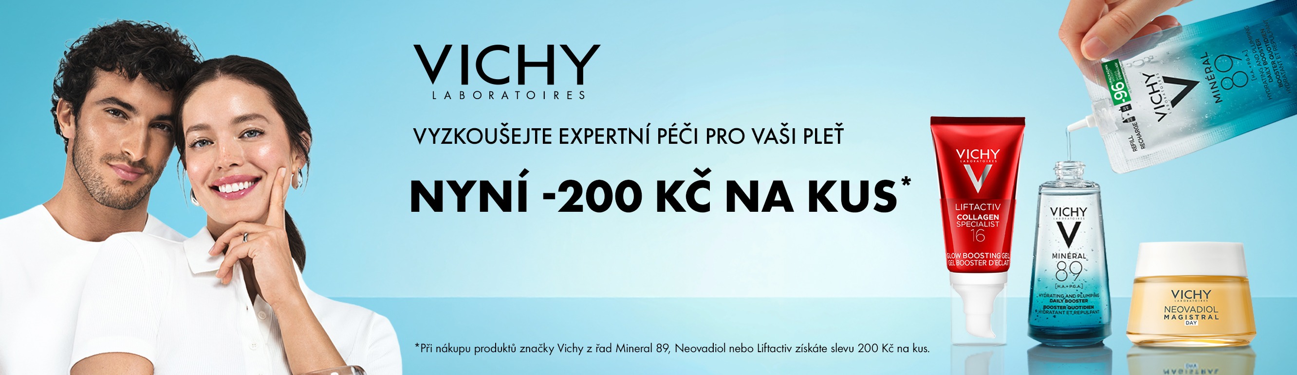 Vichy Neovadiol, Liftactiv, Mineral89 - 200kč/ks