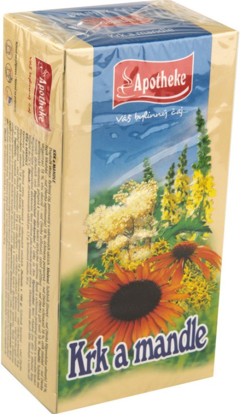 Čaj Krk a mandle 20x1.5g APOTHEKE