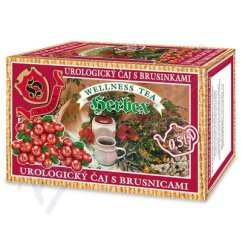 HERBEX Čaj urologický s brusinkami 20x3g