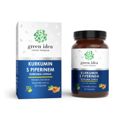 Kurkumin s piperinem bylinný extrakt  - tobolky 60 ks