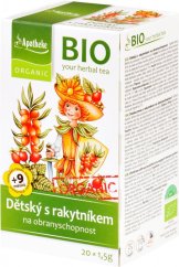 Čaj BIO Dětský rakytník 20x1.5g APOTHEKE