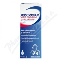 Mucosolvan 15mg/2ml por.sol./inh.sol.60m