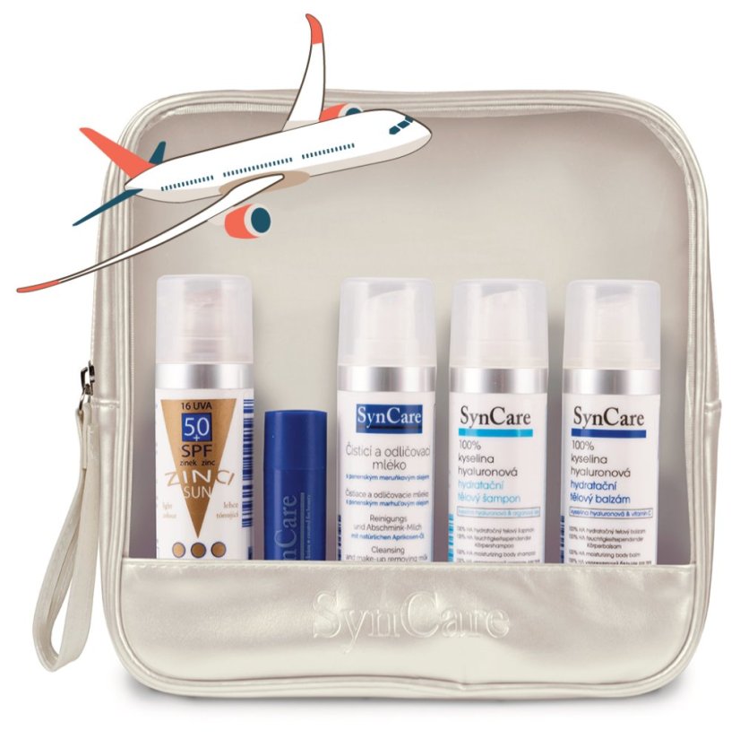 Cestovní sada do letadla