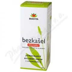 Jitrocel byl.sirup s vit.C bez cukr 225g