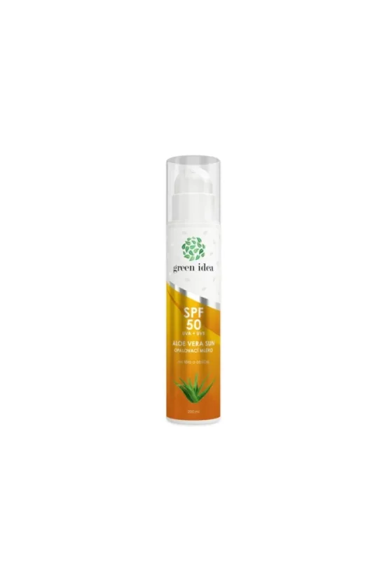 Green idea Aloe vera sun - opalovací mléko SPF 50 200 ml