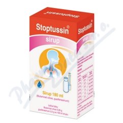 Stoptussin sirup por.sir. 1x180ml + pip.
