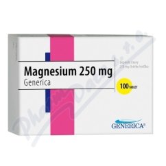 Magnesium 250 Generica tbl. 100