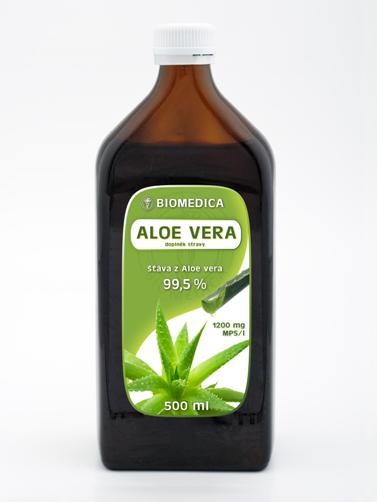 Aloe vera BIOMEDICA př.šťáva 99.5% 500ml