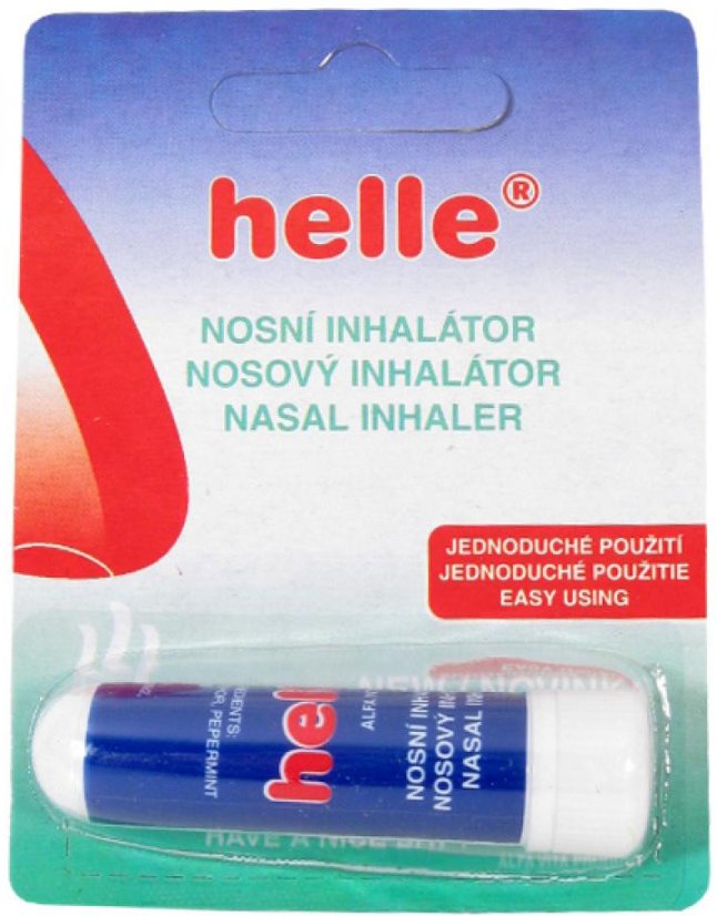 Nosní inhalátor Helle 1ks