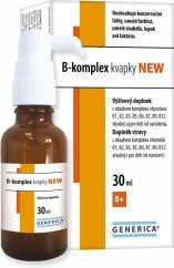 B-komplex kvapky NEW 30ml Generica