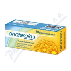 Analergin por.tbl.flm. 30x10mg