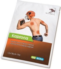 KAPRONA Kapsaic.prohřív.náplast 12x18cm