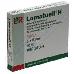 Tyl mastný Lomatuell H 5x5cm ster.10ks