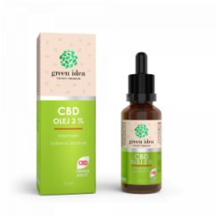 GREEN IDEA CBD olej 3 % GREEN IDEA CBD olej 3 %