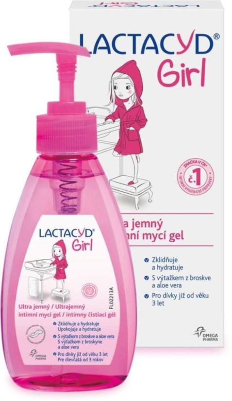 Lactacyd Girl ult.jemný int.myc.ge 200ml