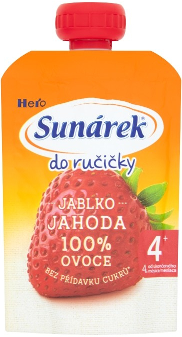Sunar do ručičky jablko-JAHODA 100g