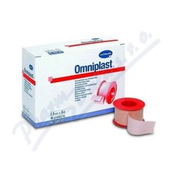Omniplast textilni náplast 2.5cmx5m 1ks