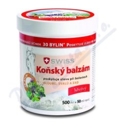 Koňský balzám SWISS hřejivý 500+50ml