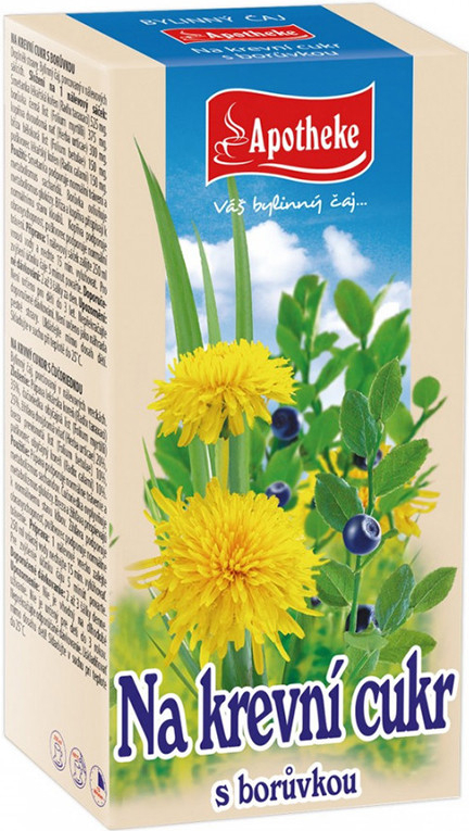 Čaj Na krev.cukr.borův. 20x1.5g n.s.APOT