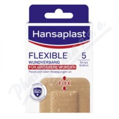 Hansaplast Flexib.XXL elast.náp.6x9cm5ks