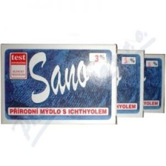 MERCO Sano mýdlo s ichtyolem 100g 8%