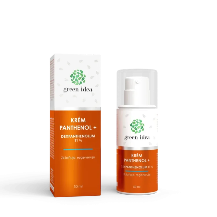Green idea PANTHENOL + KRÉM 11% 50 ml