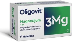 Oligovit 3Mg Magnezium+B6 tob.30 Galenik
