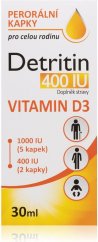 Detritin 400 IU Vitamin D3 kapky 30ml