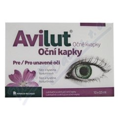 AVILUT Oční kapky 10x0.5ml