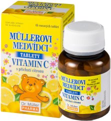 DR.MULLER medvídci s vit.C s př.man.45tb