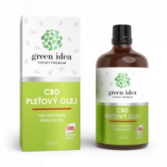 GREEN IDEA CBD pleťový olej