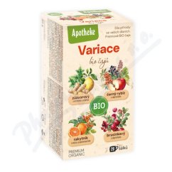 Variace BIO čajů 20 sáčků APOTHEKE