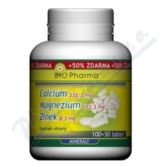 Calcium+Magnesium+Zinek tbl.100+50
